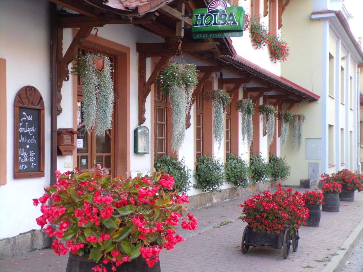 Penzion Restaurace U Helferu Libun Экстерьер фото