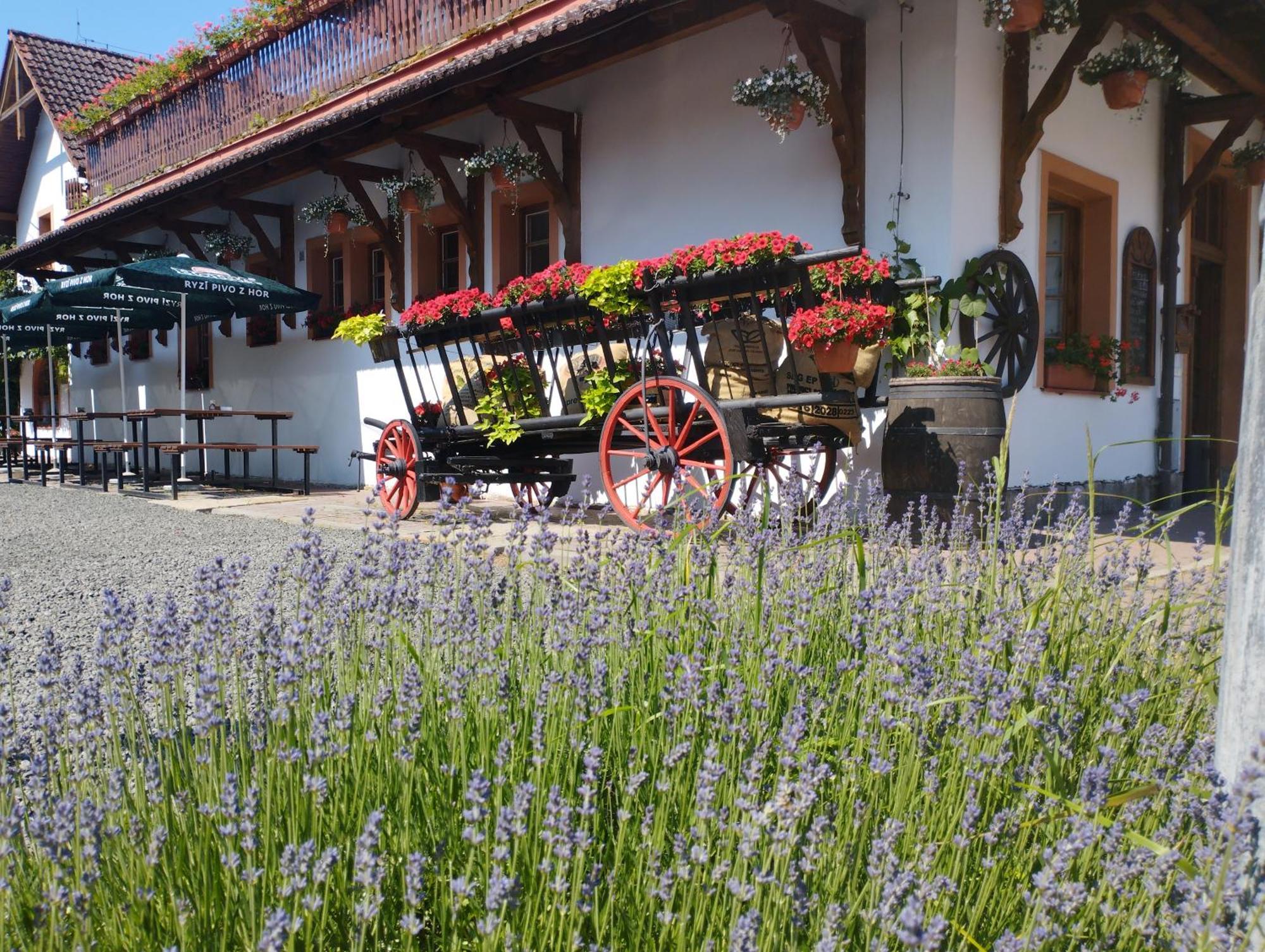 Penzion Restaurace U Helferu Libun Экстерьер фото